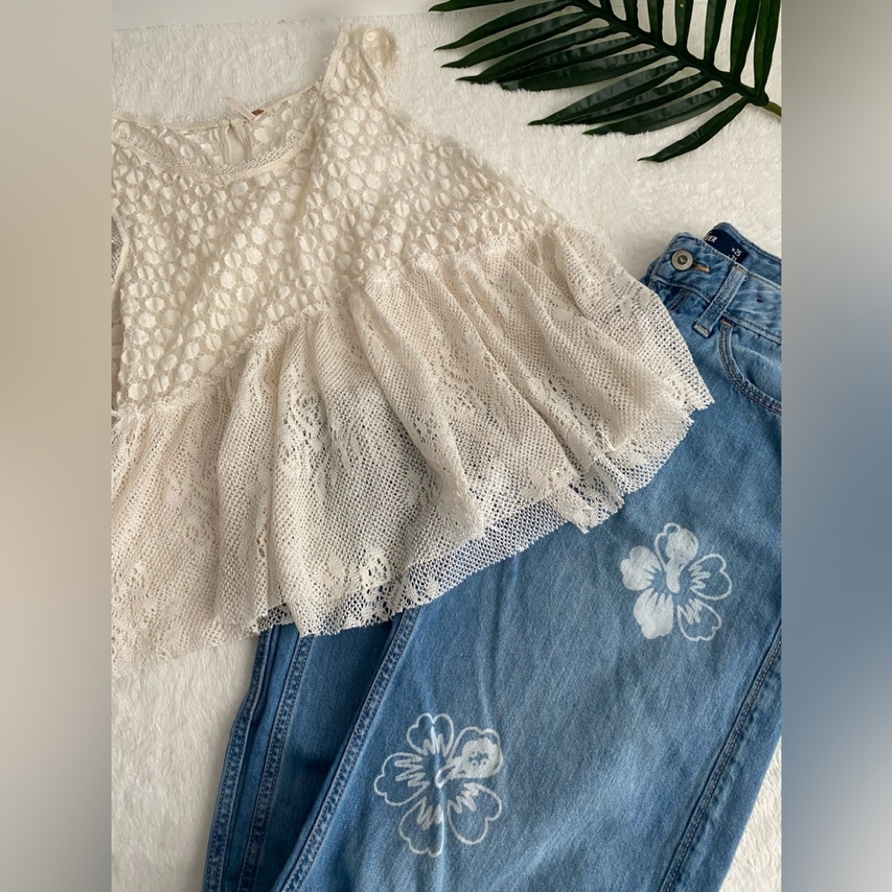 Free People sleeveless blouse